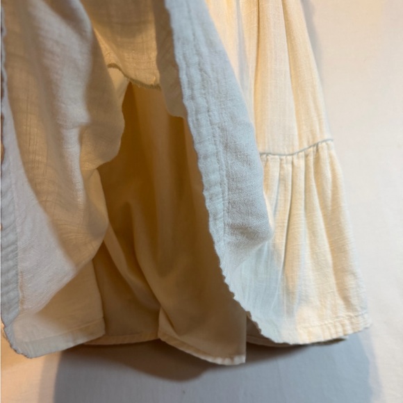 Haute Hippie Cream and Blue Kids Casual Dress - Picture 4 of 6